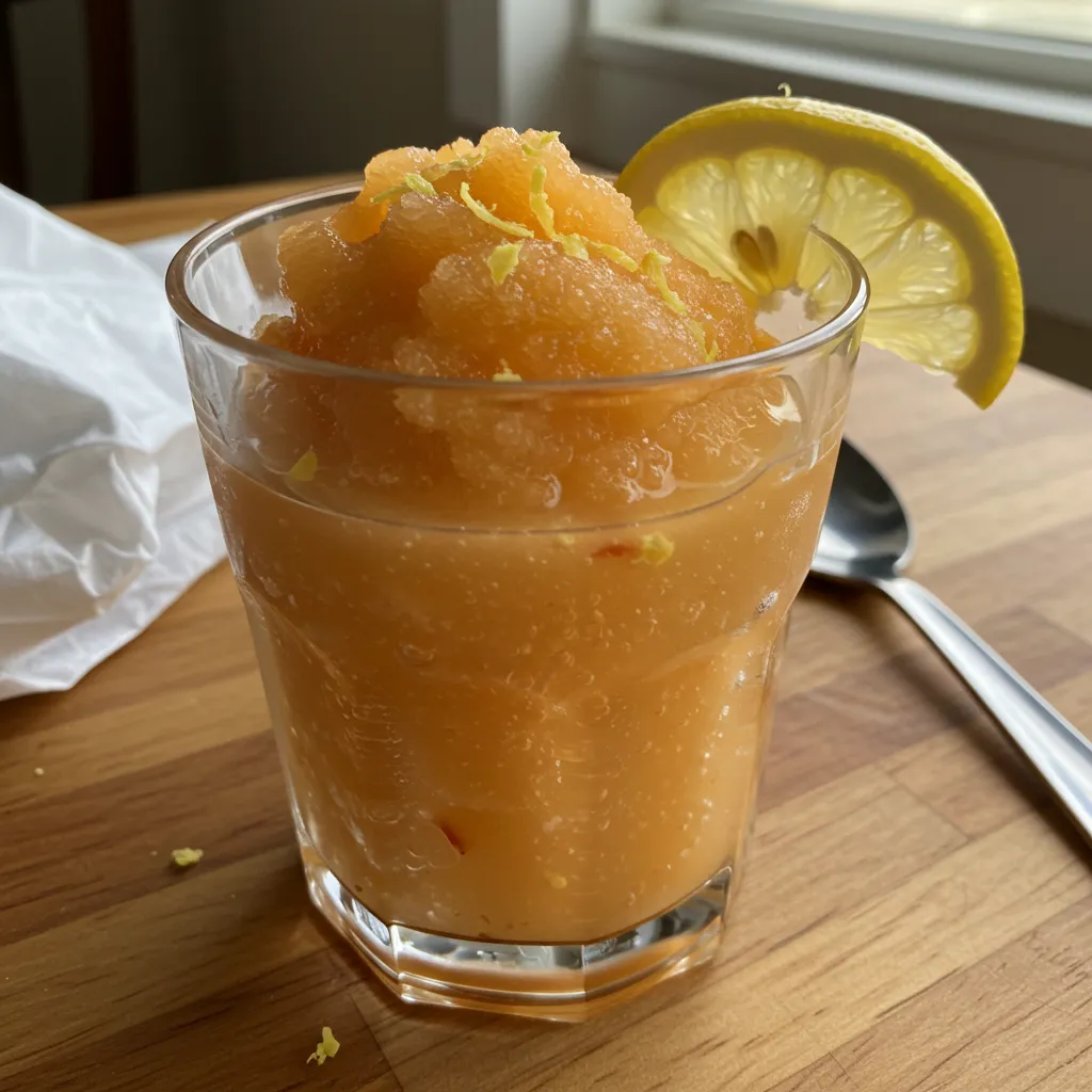 BEST RECIPE for Delightfully Easy Frozen Peach Lemonade: Ultimate Summer Frozen Beverage Perfection - tertiary view